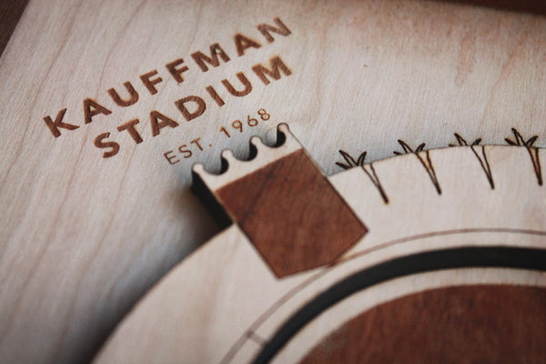 Kauffman Stadium - Ballpark Diamond by Stadium Graph - 4