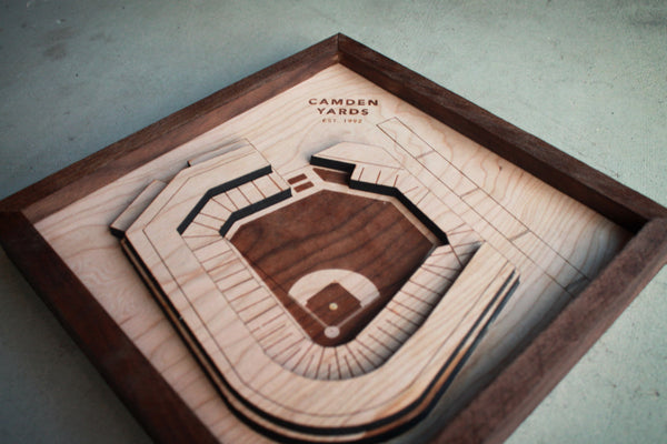 Camden Yards - Ballpark Diamond by Stadium Graph - 4