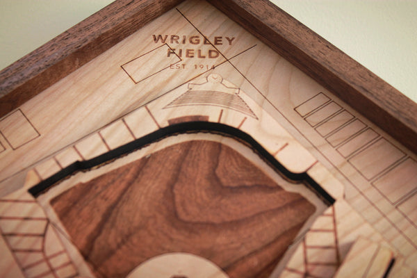 Wrigley Field - Ballpark Diamond by Stadium Graph - 4