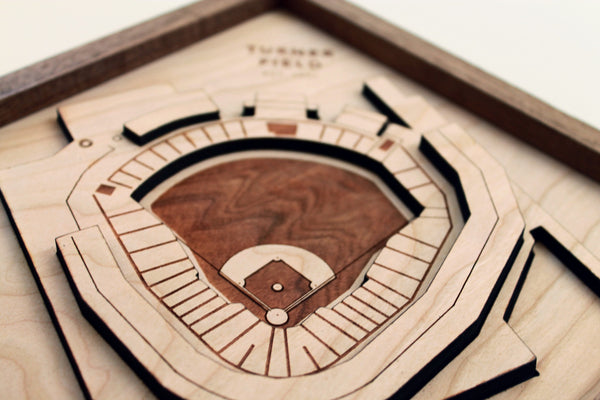 Turner Field - Ballpark Diamond by Stadium Graph - 4