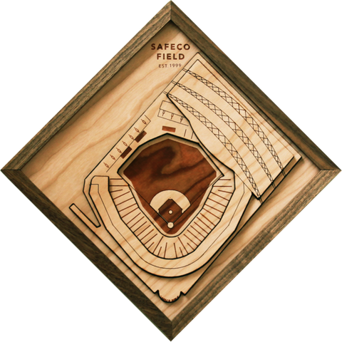 Safeco Field - Ballpark Diamond by Stadium Graph - 1