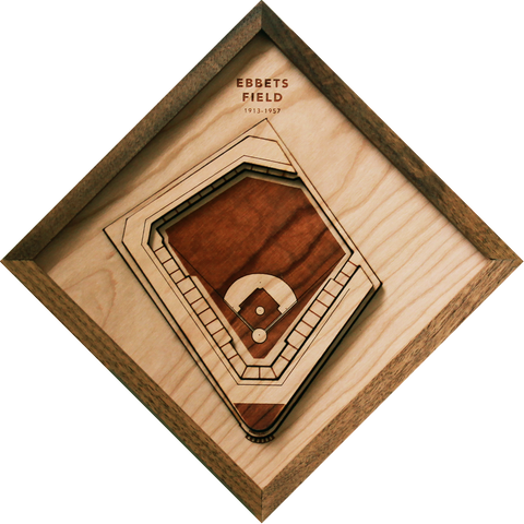 Ebbets Field - Ballpark Diamond by Stadium Graph - 1