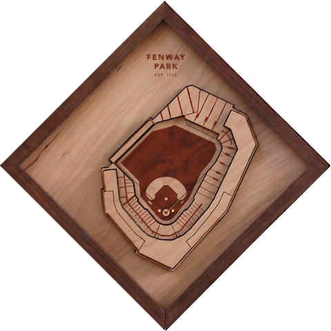 Fenway Park - Ballpark Diamond by Stadium Graph - 1