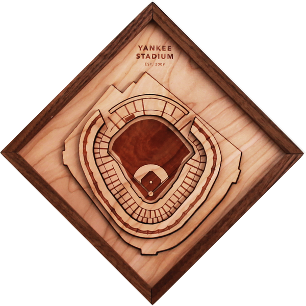 Yankee Stadium - Ballpark Diamond by Stadium Graph - 1